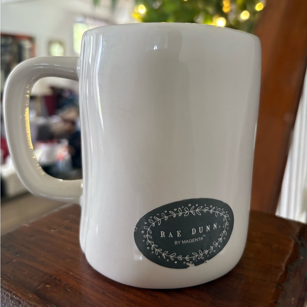 NWT Rae Dunn Out Of Office Mug 20 Oz. White - Picture 3 of 4